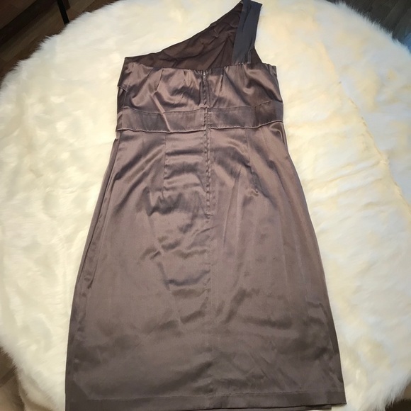 Studio Y One Shoulder Dress with Rosette Details - Picture 5 of 7